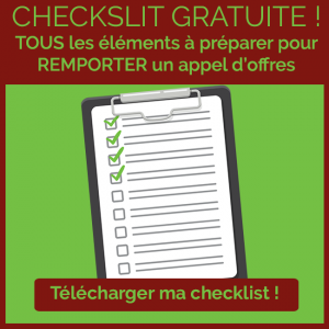 Téléchargez la checklist des éléments de réponse